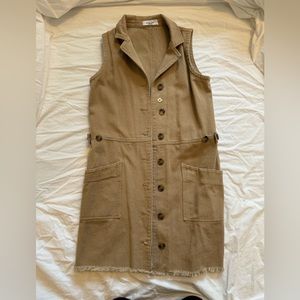 Carly Jean Los Angeles dress/vest nwot